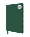 Racing Green Blank Artisan Notebook (Flame Tree Journals)
