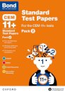 CEM: Bond 11+ Standard Test Papers: Ready for the 2025 Cambridge Select Insight exam