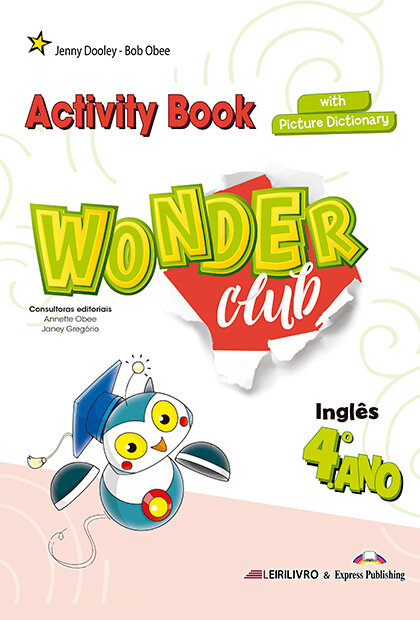 Wonder Club 4.º Ano - Livro De Atividades & Picture Dictionary 2025