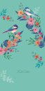 Bird Floral Deluxe Slim Diary 2026