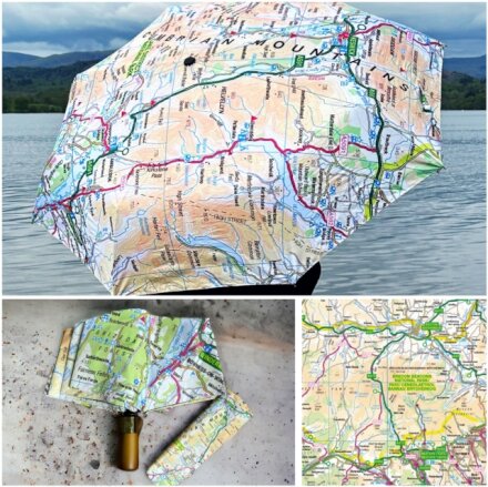 OS Map Premium Umbrella - Brecon Beacons National Park