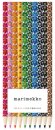 Marimekko Colored Pencils (Unikko)