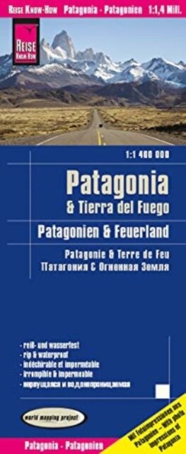Patagonia, Tierra del Fuego (1:1.400.000)