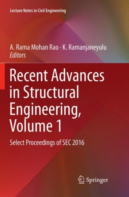 Recent Advances in Structural Engineering, Volume 1