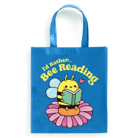 I'd Rather Bee Reading Reusable Shopping Bag