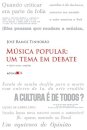 Música popular: um tema em debate