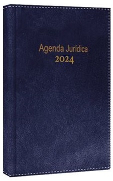 Agenda Jurídica 2024 - (Versão Classique Azul)