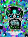 Blue Light Orbs Eyes Ghostly All Hallows Eve Skulls COLLECT ART PRINTS IN A BOOK