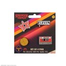 Pin set of 4 - Stranger Things Season 1
