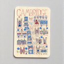 Julia Gash Wooden Magnet - Cambridge