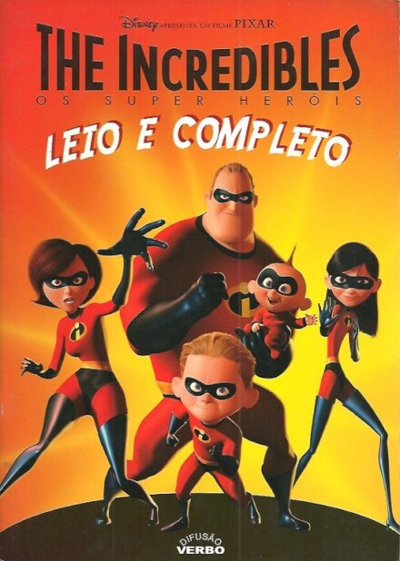 The Incredibles - Os Super Heróis Histórias com Autocolantes