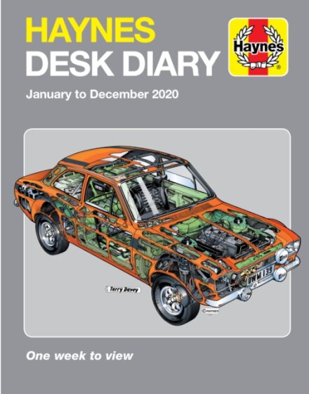 Haynes 2020 Desk Diary