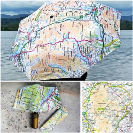 OS Map Premium Umbrella - Dartmoor National Park