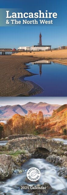 Lancashire & The North West Slim Calendar 2025