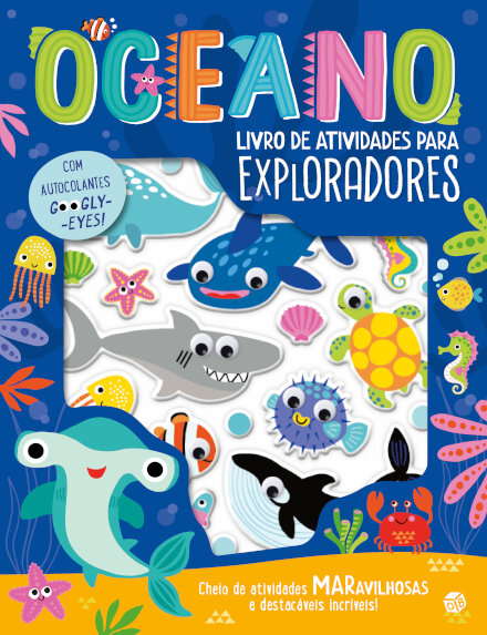 Oceano-Livro De Atividades Com Oferta De Autocolantes
