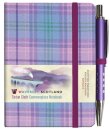 Waverley S.T. (S): Romance Mini with Pen Pocket Genuine Tartan Cloth Commonplace Notebook