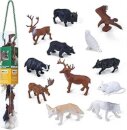 Wildlife Woodland 12pc Assorted Animals