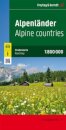 Alpine countries, Road Map 1:800.000