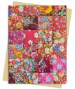 Floral Patchwork Quilt Greeting Card Pack