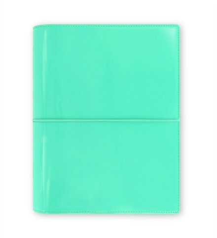 Filofax A5 Domino Patent Organiser - Turquoise