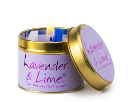 Lavender & Lime - Scented Tin Candle