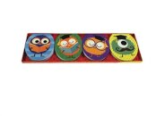 Pocket Note Set of 4 Mini Pads: School Monsters