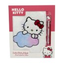 SANRIO HELLO KITTY PLUSH NOTEBOOK & BALL PEN SET