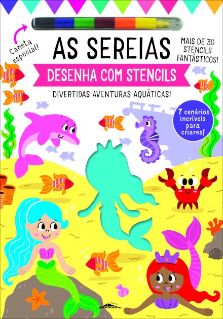 Desenha com Stencils: As Sereias