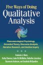 Five Ways of Doing Qualitative Analysis