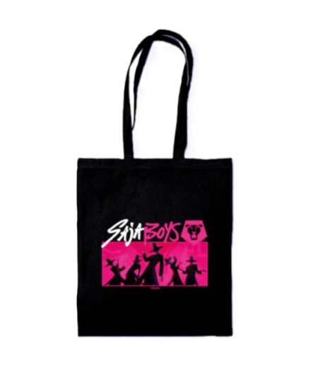 K-Pop Demon Hunters (Saja Boys) Black Tote Bag
