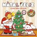 Natal feliz - Livro para colorir