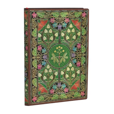 Poetry in Bloom Mini Lined Softcover Flexi Journal (176 pages)