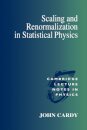 Scaling and Renormalization in Statistical Physics