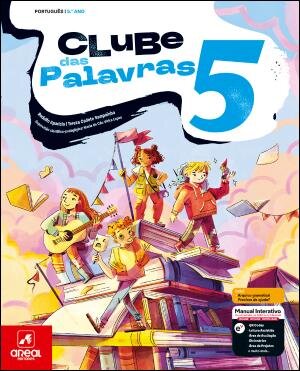 Clube das Palavras 5 - Português - 5.º Ano Manual 2025