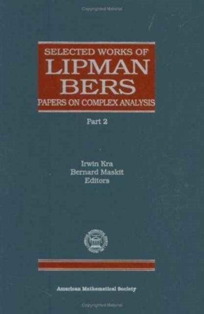 Selected Works of Lipman Bers