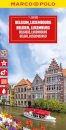 Belgium and Luxembourg Marco Polo Map