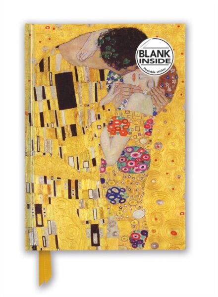 Gustav Klimt: The Kiss (Foiled Blank Journal)
