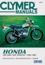 Honda 100-350cc OHC Singles Motorcycle (1969-1982) Service Repair Manual