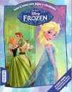 Frozen -Livro A Cores Com Jogos E A
