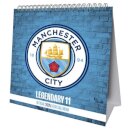 Manchester City FC Desk Easel Calendar 2025