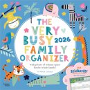 Very Busy Family Organizer 2026 Square Flap Matte Calendar