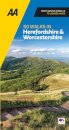 AA 50 Walks in Herefordshire & Worcestershire