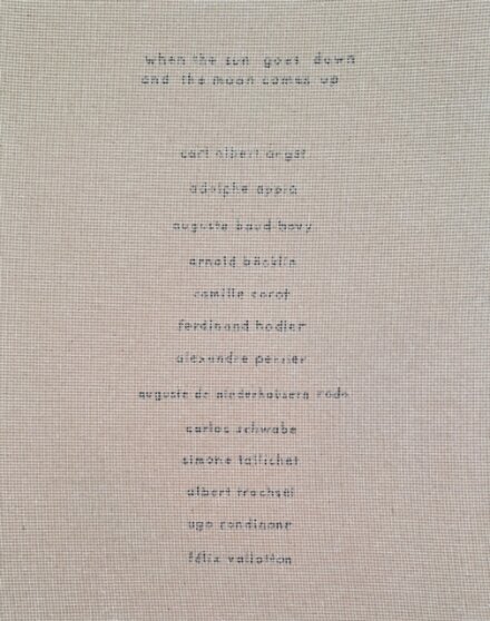 When the Sun Goes Down and the Moon Comes Up