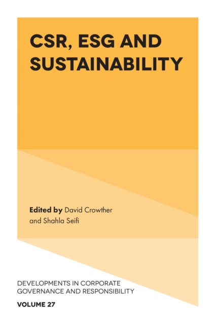 CSR, ESG and Sustainability