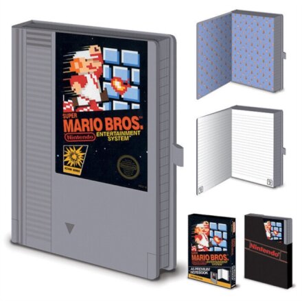 Nintendo (Nes - Super Mario Bros) A5 Premium Notebook