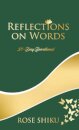Reflections on Words Devotional