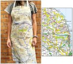 OS Map Adult Apron - The Broads