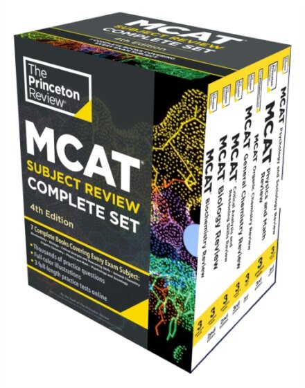 Princeton Review MCAT Subject Review Complete Box Set, 4th Edition