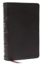 KJV Holy Bible: Large Print Single-Column with 43,000 End-of-Verse Cross References, Black Genuine Leather, Personal Size, Red Letter, Comfort Print: King James Version