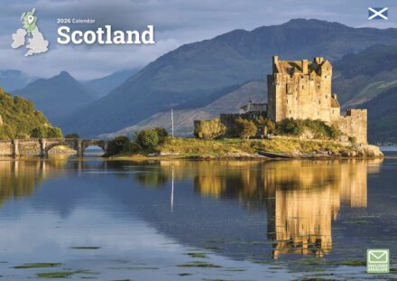 Scotland A4 Calendar 2026